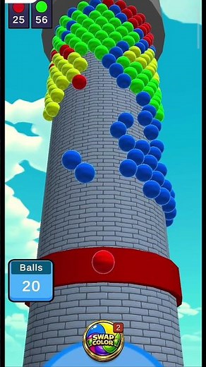 Bubble Tower gameplay 😎😁👏 #youtubeshorts