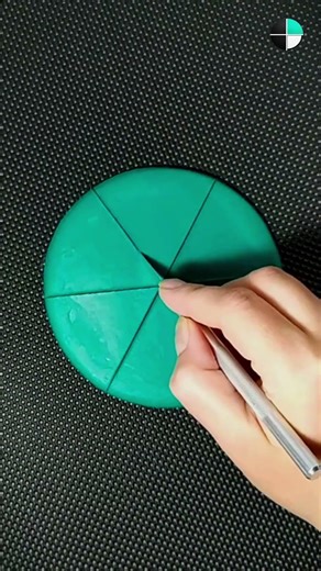 Can this circle REALLY be divided into 6 perfectly equal parts? #satisfying #geometry #perfectcut