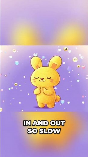 Breathe & Feel: Sunny Bunny Guides You Through Sadness #shorts