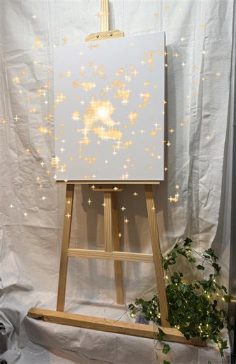 The Listening Place I’m getting so close to painting again. This blank canvas feels alive with possibility ~like it’s whispering, “Are you ready to listen?” I’ve named my tiny home The Listening Place because here, I choose to slow down and truly hear what wants to come through me. This is where I listen with my heart, my spirit, and my brush. 🤍 Each intuitive piece born here will tell a story of my of healing journey, perseverance, and awakening. They’ll carry emotion, energy, and the essence 