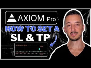How To Set A STOP LOSS And TAKE PROFIT On Axiom Pro | Easy Step-By-Step Guide!