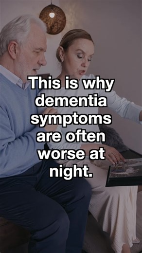 Commonly known as Sundowning. Why is evenings and night more difficult for those living with dementia? Consider approaching your doctor or local memory and dementia service for individual support. Follow for more dementia related advice and information 💙 #dementiaawareness #dementiacare #sundowning #caregiver #agingwell