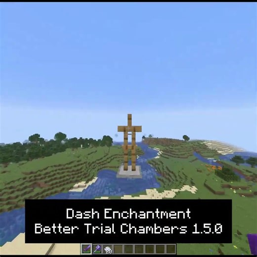 Better Trial Chambers - The Dash Enchantment #minecraft #gaming