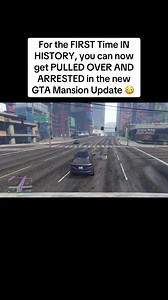 GTA Mansion Update: First Time You Get Pulled Over!