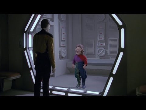 Data Loves Visiting Prisoners on Star Trek TNG + Fajo vs Original Fajo Comparison of Brig Scene Only