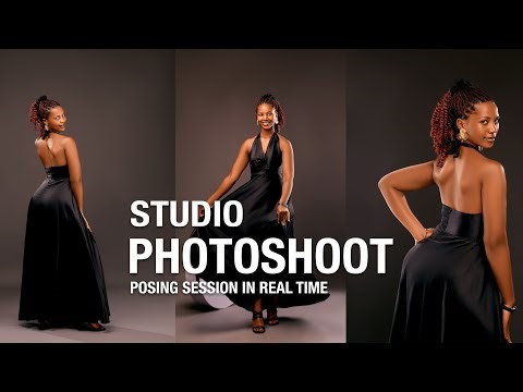 Studio Photoshoot Posing In Real Time Behind the Scenes | What Really Happens