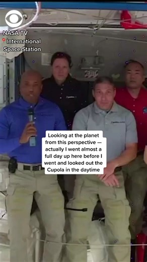 NASA Astronaut Victor Glover's Perspective on Earth from Space