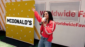 Did Pretty Vee just rhyme Stroopwafel?? Around the world is now around the corner McDonald's #ad | Nick Cannon Presents: Wild 'N Out