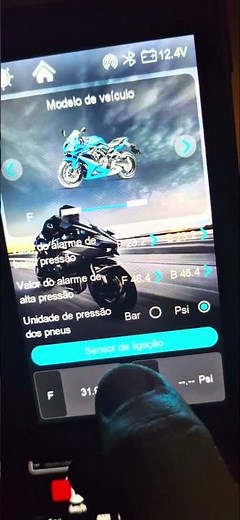 Ekiy M15 Carplay Android Sensor TPMS configuração