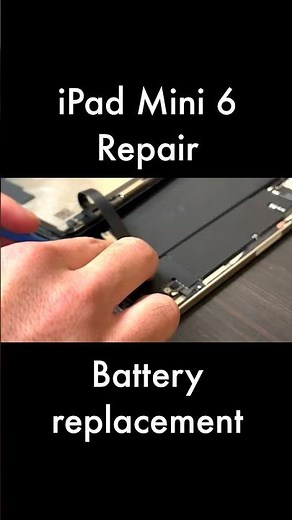 iPad Mini 6 Battery Change | Repair & Teardown #Shorts #tablet