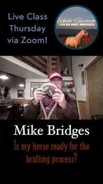 Is my horse ready for the bridling process? Live class 1.29.26 - Join us!