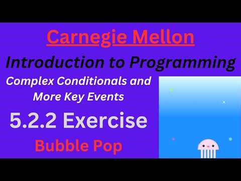 CM Intro to Programming Unit 5 Lesson 2 Bubble Pop