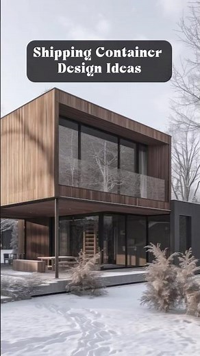 Shipping Container Design Ideas 🕋#shippingcontainerhomes #shorts