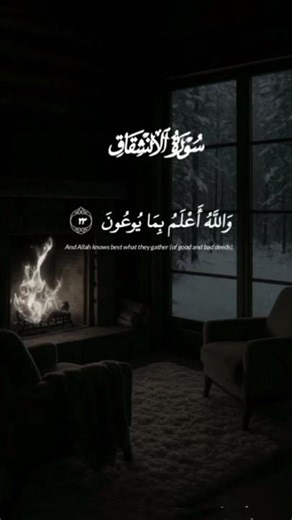 Heart Touching Surah Al-Inshiqaq Recitation | Mishary Rashid Alafasy #Shorts