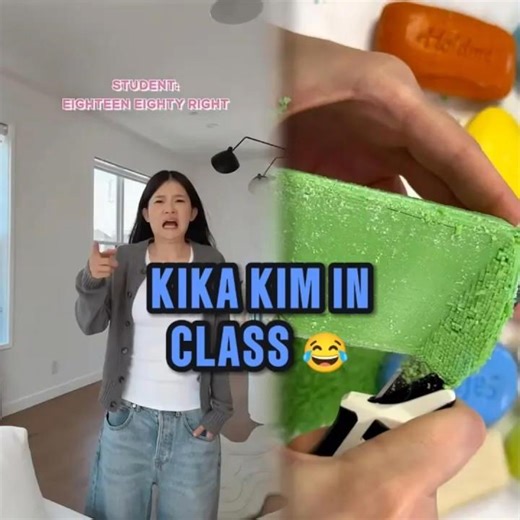 Kika Kim Visits School #pov #shorts #kikakim #trend #relatable