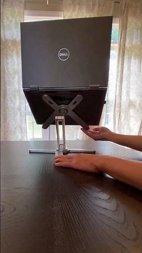 The Ultimate 360° Rotating Laptop Stand for Your Desk Setup! 💻✨ #AmazonFinds