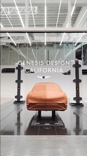 What happens inside Genesis Design California's Car Modeling Studio?