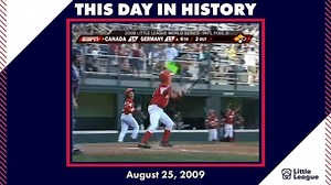 On this day in 2009, Canada's Katie Reyes laces a two-run single in the top of the sixth, with what is believed to be the first #GirlsWithGame-winning hit in #LLWS history. She finished with three hits and three RBI in this wild win! | Little League