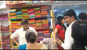 Today crowd | Yuvraj silk house
