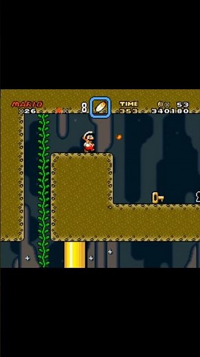 Vanilla Dome 1 Secret Exit Super Mario World SNES #supermarioworld #supernintendo #retrogaming #snes