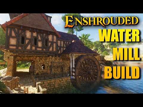 Designing The Perfect Water Mill - Enshrouded Village Build