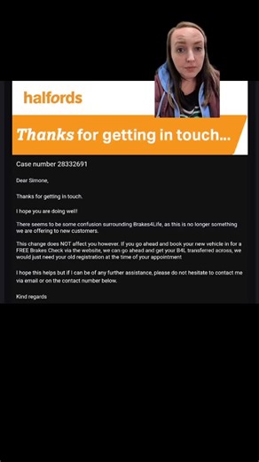 Halfords Brakes For Life Program Explained