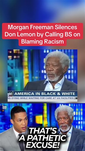 Morgan Freeman Silences Don Lemon by Calling BS on Blaming Racism #RubinReport #morganfreeman #donlemon #racism #racisminamerica