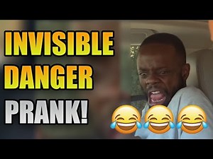 INVISIBLE DANGER PRANK (Try Not To Laugh!!) #4 😂 | Acting Scared Compilation 🤣🤣🤣