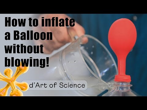 Inflating a BALLOON without blowing! | Thermal Expansion | dArtofScience