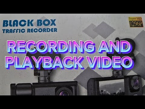 HOW TO RECORD AND PLAYBACK BLACK BOX TRAFFIC RECORDER P11 August 2024