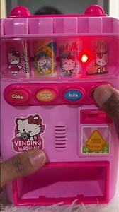 Mini vending machine hello kitty #youtubeshorts #shortsvideo #shorts #shorts