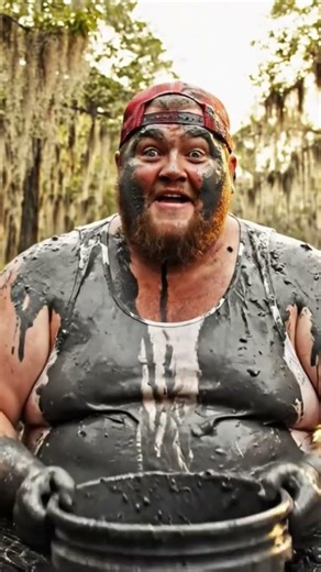 The Mud Pill Challenge! 🐊💩#shorts#funny#challenge #redneck #redneckshowdown #mudpillchallenge