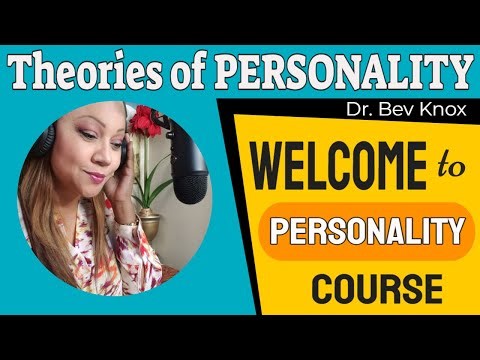 Welcome to Theories of Personality