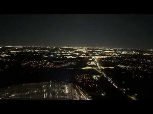 Piper Cherokee nighttime circling approach