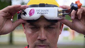 Take a minute, sit down and enjoy your flight with drone racing legend Shaun Taylor. | DHL