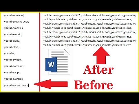 How to Remove All Line Breaks [Enter Space] at Once in Word