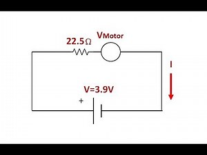 Metering Experiment for Back EMF Voltage in DC Motor (馬達逆電動勢(反電動勢)實際量測實驗)