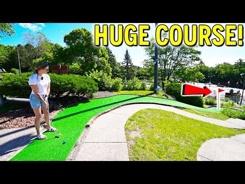 We Found A HUGE Pirate's Cove Mini Golf Course!