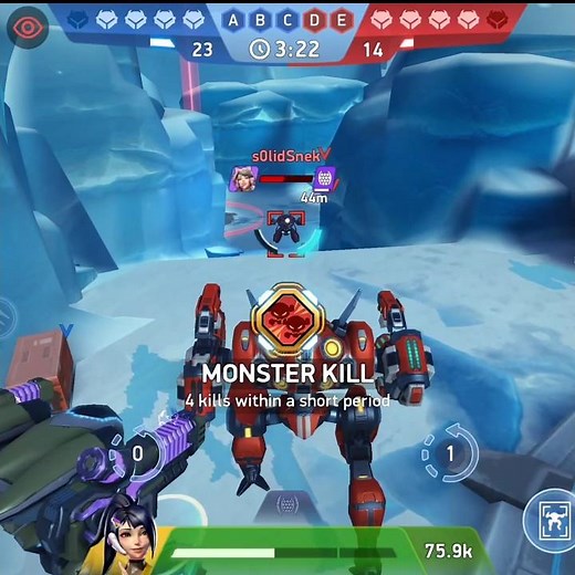 Mech Arena Lancer Particle Beam 8 #mecharena