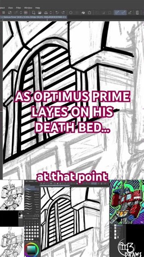 Optimus Prime tells the Autobots not to grieve. Another leader will arise to save cybertron