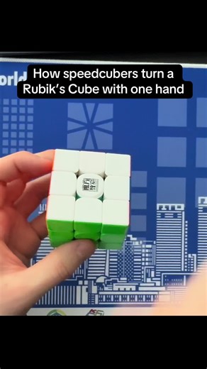 Speedcubers: Mastering One-Handed Rubik's Cube Techniques