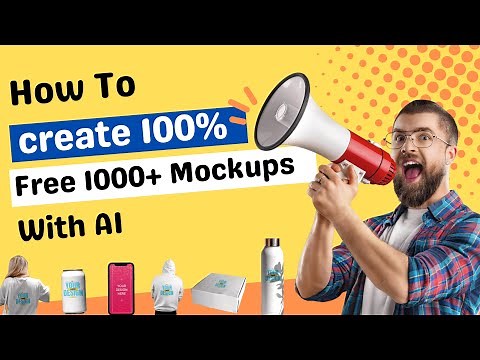 How to Create Free Mockups with AI | Free Mockup Generator