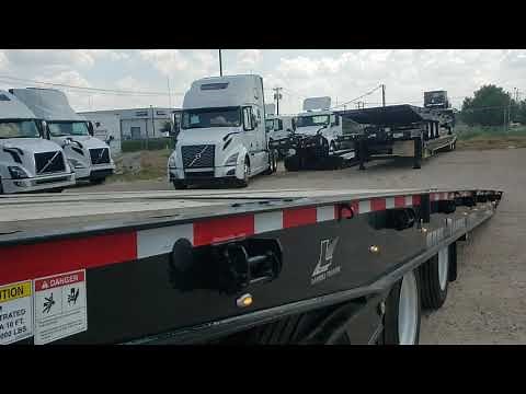 Landoll 455B OFS Trailer with Hydraulic Kicker Rollers