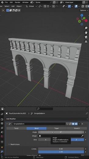 Easily Bend Any Object in Blender Tutorial