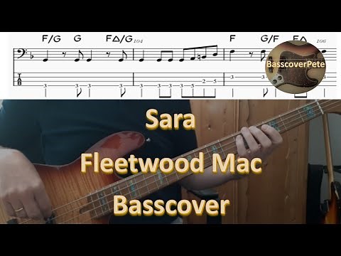 Fleetwood Mac with Sara. Bass Cover Tabs Score Notes Chords Transcription. Bass: John McVie