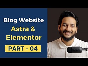 4. Create Header using Astra Header Builder and necessary pages