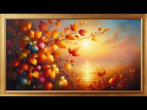 Luminous Silence | Animated Modern Oil Painting | Screensaver Art Gallery for TV