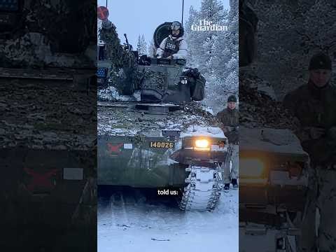 Santa at war: ‘home’ town in Finland hosts Nato soldiers as Russian threat looms