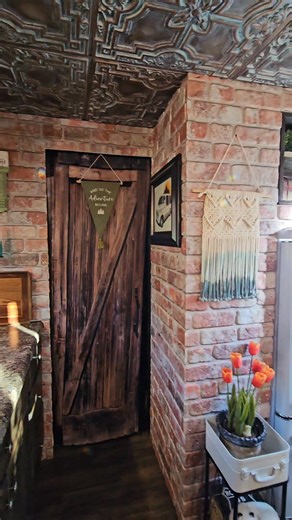 Can an 8x20 utility trailer make an adorable tiny home? You betcha! We love our home on wheels. | The Highway Drifters