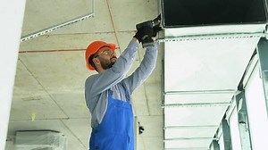Hvac Worker Install Ducted Pipe System Stock Footage Video (100% Royalty-free) 1103190753 | Shutterstock